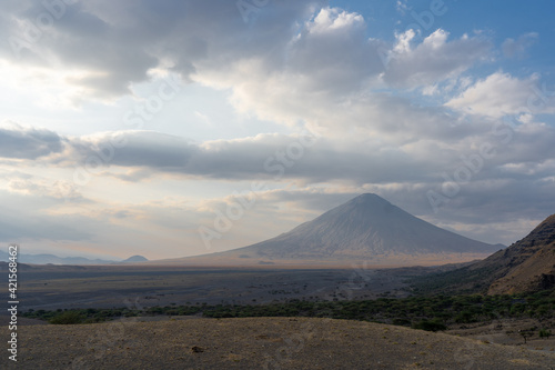 Volcano view in Tanzania