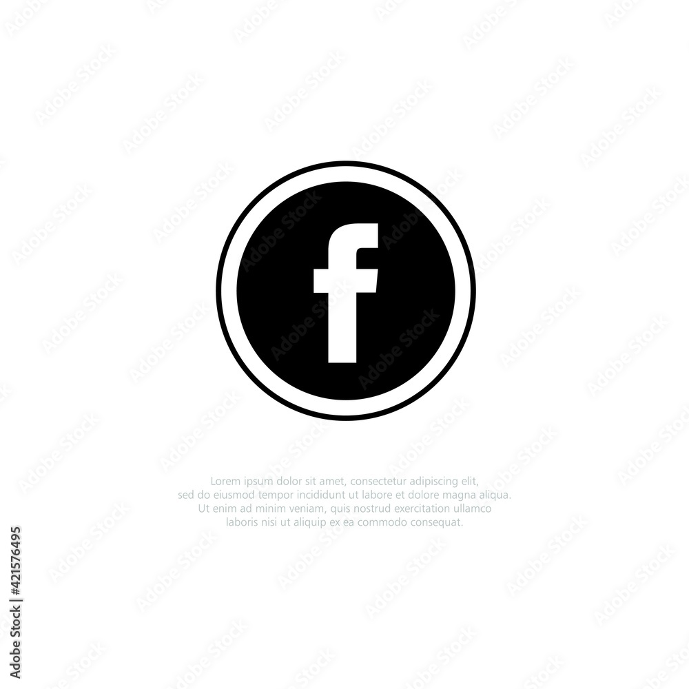 Fototapeta premium business F letter logo design vector
