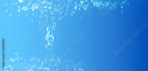 note, note musicali, pentagramma, music	
