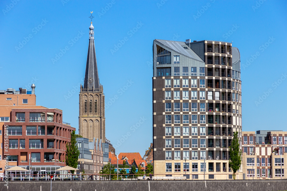 View on the city of Doesburg in The Netherlands