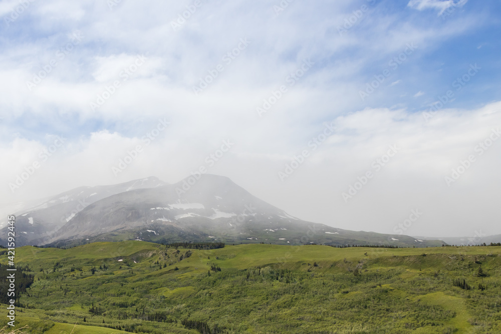 Glacier National Park, snow-capped mountain range
Glacier National Park, snow-capped mountain range