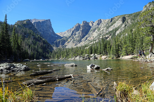 Hallett Peak on Dream Lake - Rocky Mountains National Park, Colorado