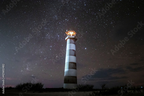 Cayo Herradura Lighthouse, on Tortuga Island, Venezuela