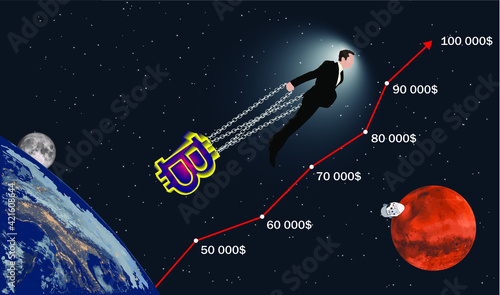 The rapid growth of Bitcoin