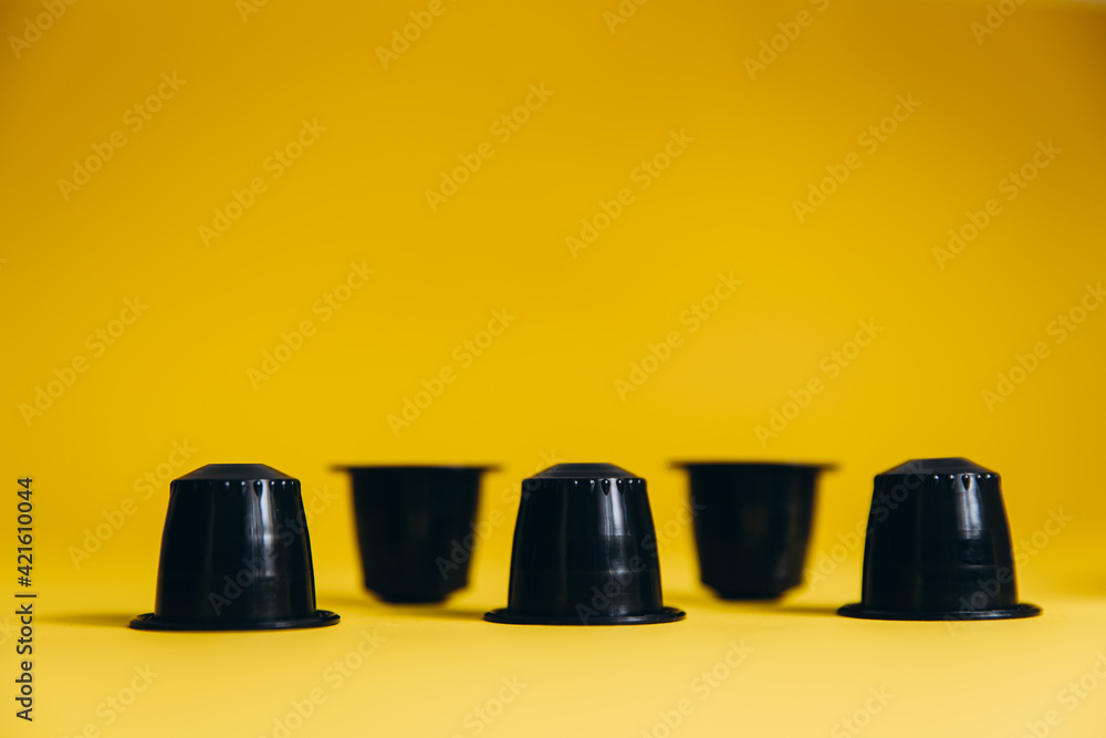 Set of coffee capsules with exclusive taste Set of coffee capsules with exclusive taste
