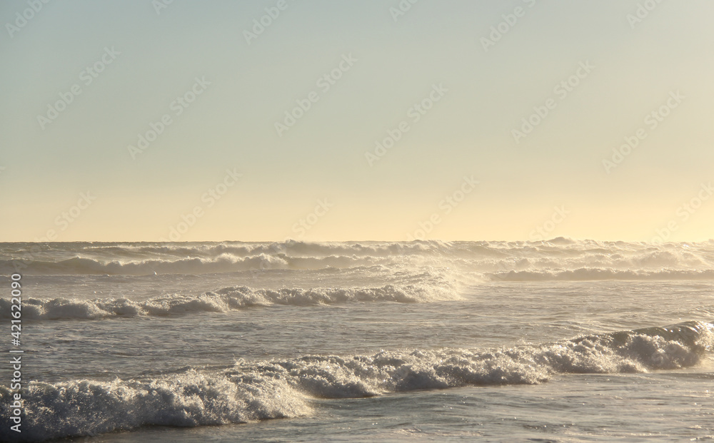 beautiful view of the sea waves from the shore beautiful view of the sea waves from the shore