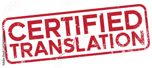 Certified Translation Stamp