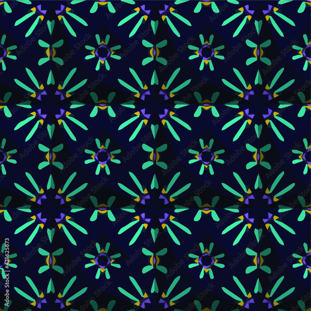 Geometric vector pattern with triangular elements. Seamless abstract ornament for wallpapers and backgrounds. Geometric vector pattern with triangular elements. Seamless abstract ornament for wallpapers and backgrounds.