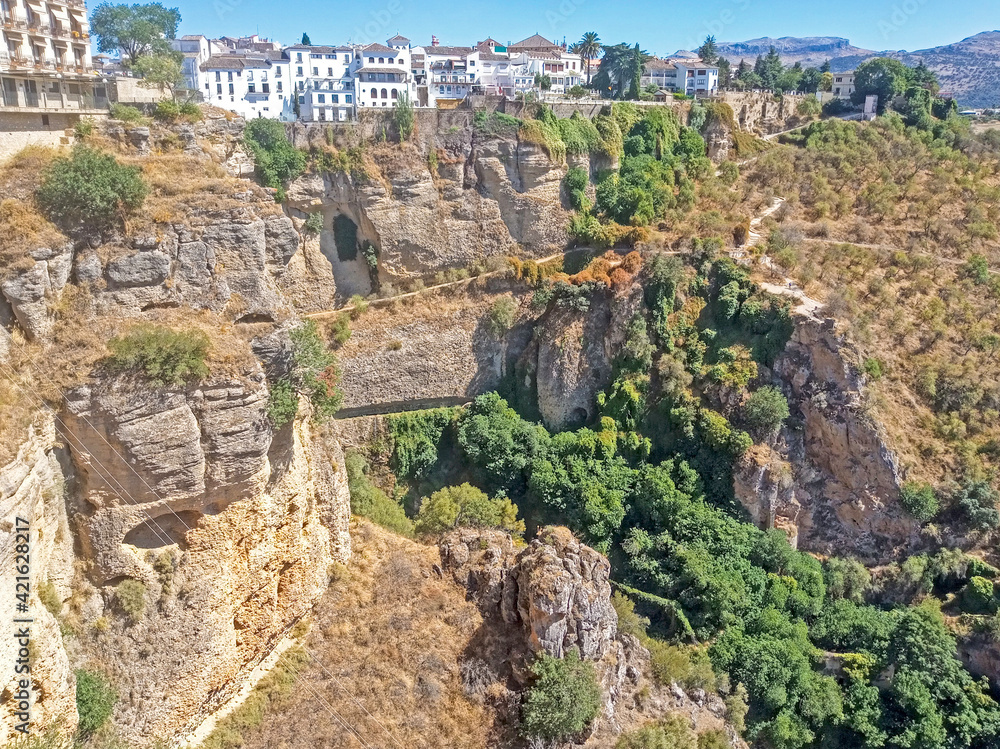 Ronda, one the most beautiful and historic town in Malaga, Andalusia, Spain