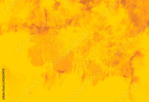 Yellow abstract dirty art. Abstract art