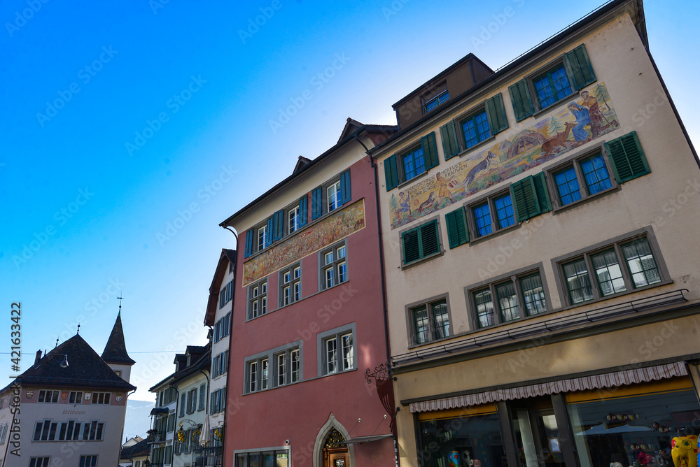 Fototapeta premium Altstadt Rapperswil-Jona / Kanton St. Gallen