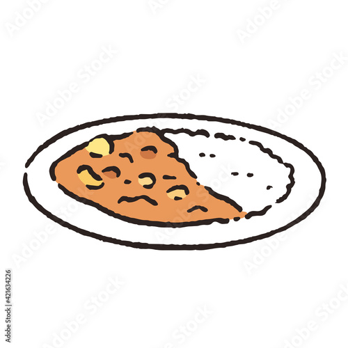 食べ物_カレーライス