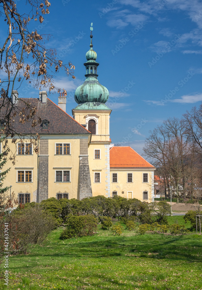 Doksy castle in Czech republic near Ceska Lipa city.