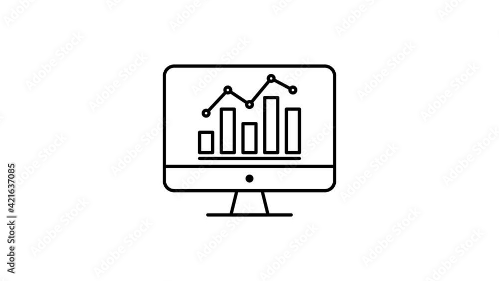 Video analytics, video marketing, content marketing, website traffic, data analysis. conceptual 2d animation video clip. Video analytics, video marketing, content marketing, website traffic, data analysis. conceptual 2d animation video clip.