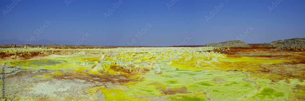 Dallol volcano, Danakil, Ethiopia