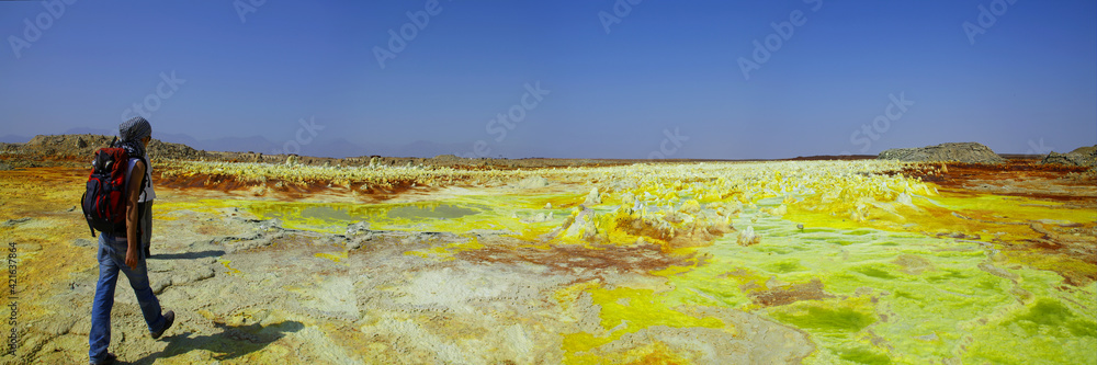 Dallol volcano, Danakil, Ethiopia