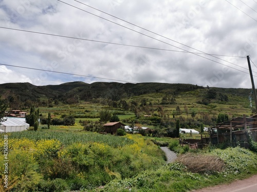 Wonderful life in the Sacred Valley of the Incas in Perú. Come to visit this view photo