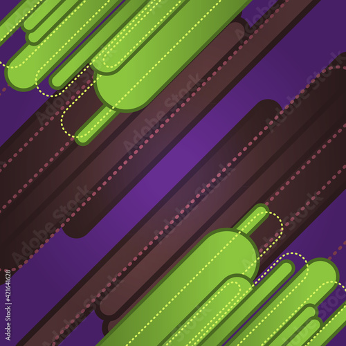 Abstract illustration shapes geometrical vector concept