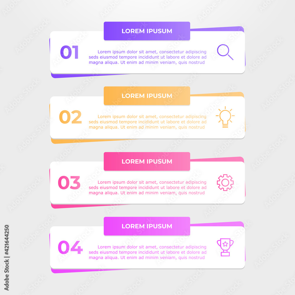Simple infographic looks distinctive and modern. Simple infographic looks distinctive and modern.