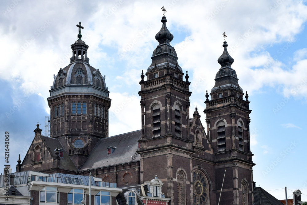 Fototapeta premium アムステルダムの風景