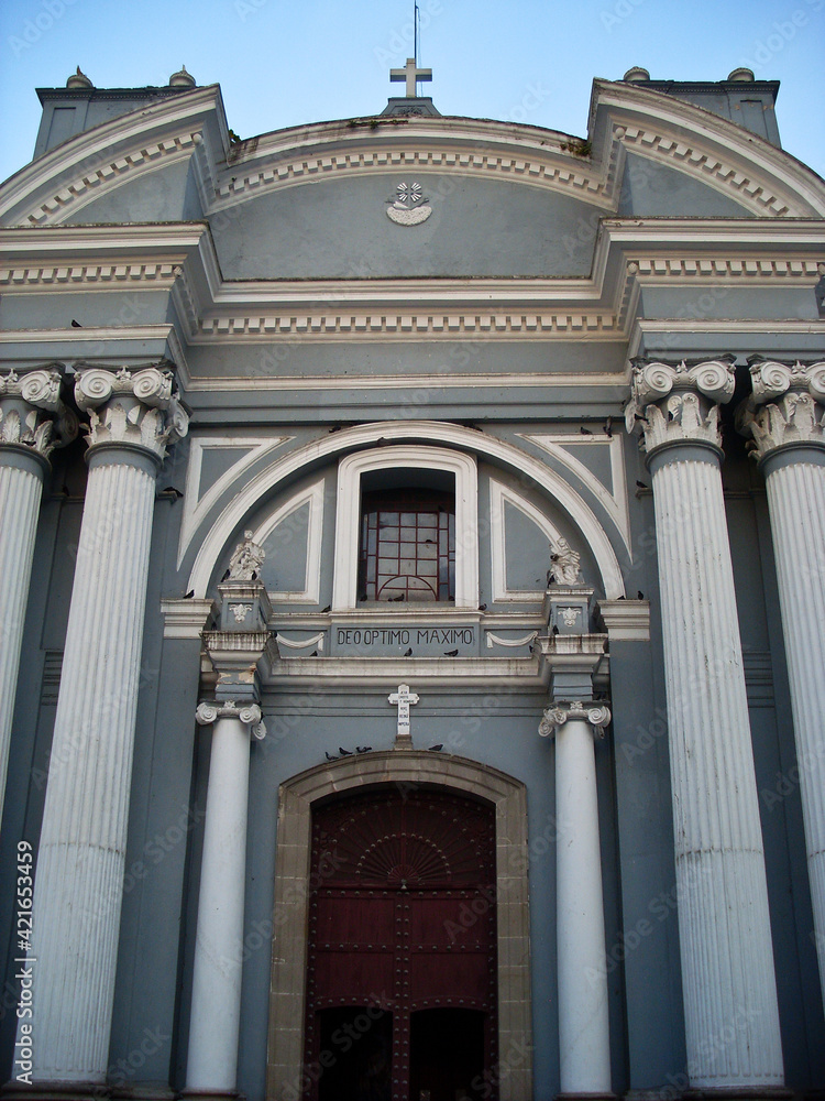 Obraz premium Gray Guatemalan Architecture