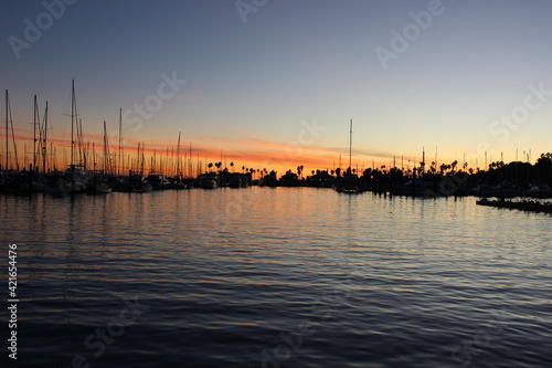 harbor at sunset © Patrick