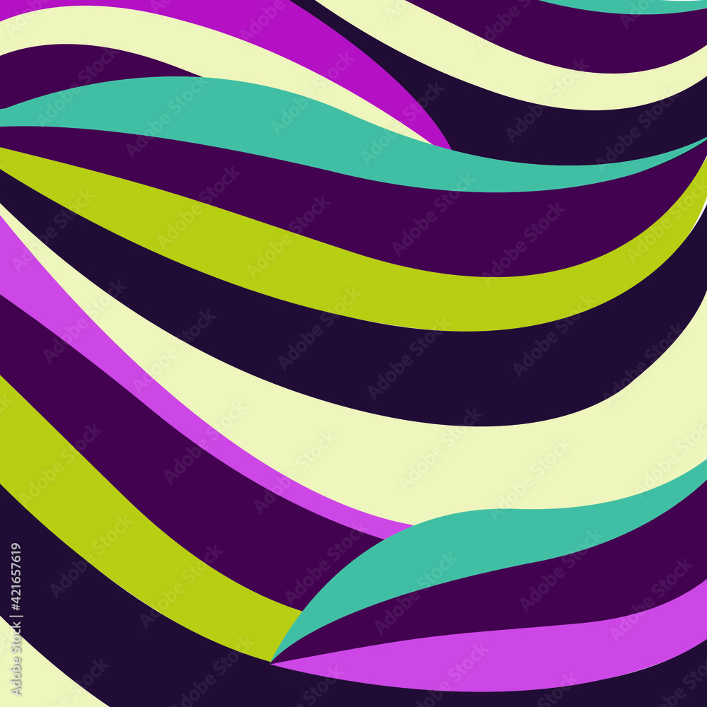 Dark Retro Waves Patterned Background Dark Retro Waves Patterned Background