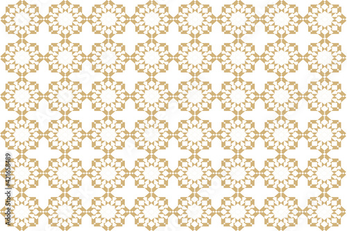 ornamental pattern on white background