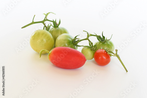 Wallpaper Mural Isolated tomatoes on white background Torontodigital.ca