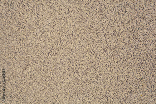 Wallpaper Mural Simple brown background texture in the form of a rough granular coating with putty or plaster on a flat surface Torontodigital.ca