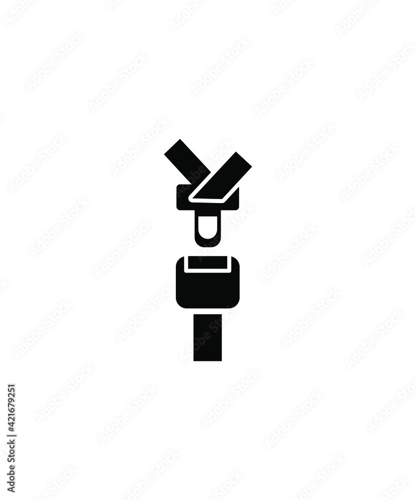 safety belt icon,vector best flat icon.