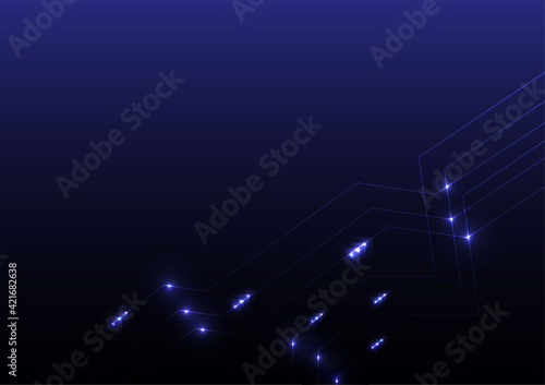 Modern abstract technology background design concept