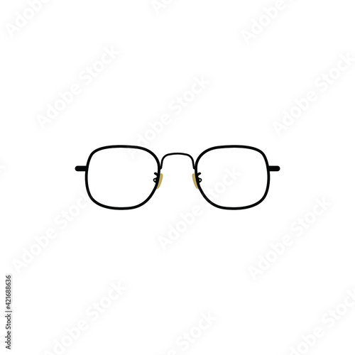 spectacles clipart design template