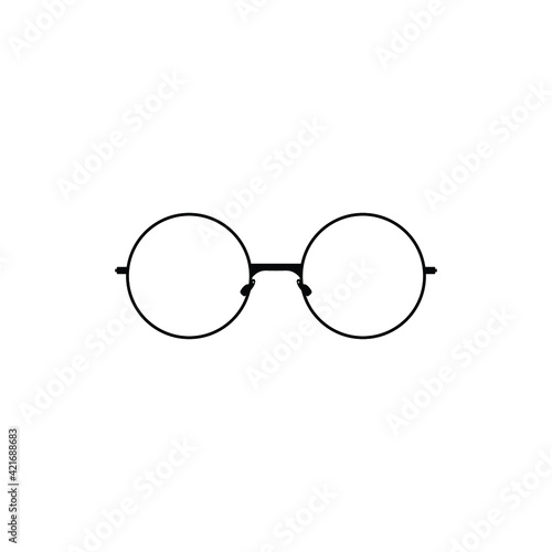 spectacles clipart design template
