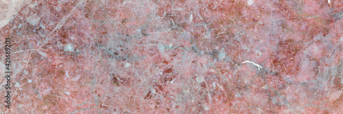 Pink marble texture background with high resolution, close up of natural Pink marbel stone slab texture for background. beautiful pattern stone. interior luxury material. luxury red stone texture. © Michael Benjamin
