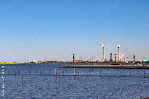 Wallpaper Mural 金田さざなみ公園から見た東京湾（千葉県木更津市） Torontodigital.ca