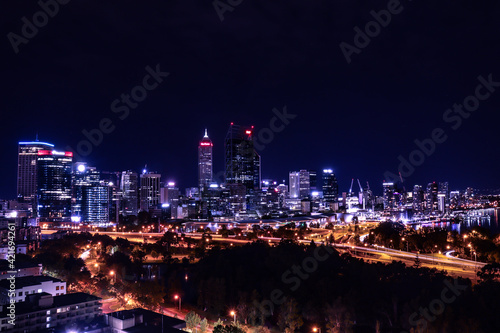 Perth City at Night
