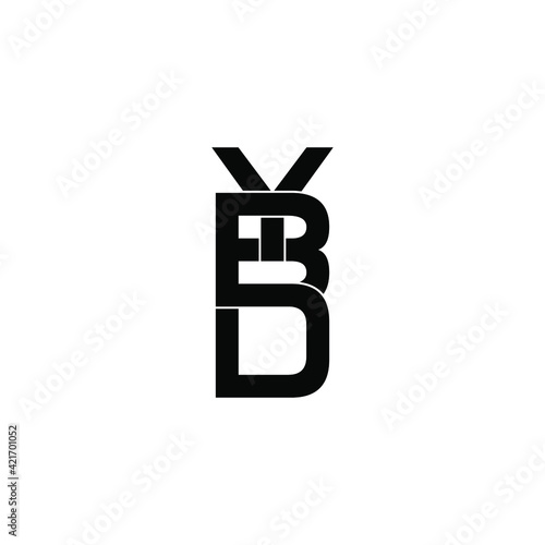 ybd letter original monogram logo design