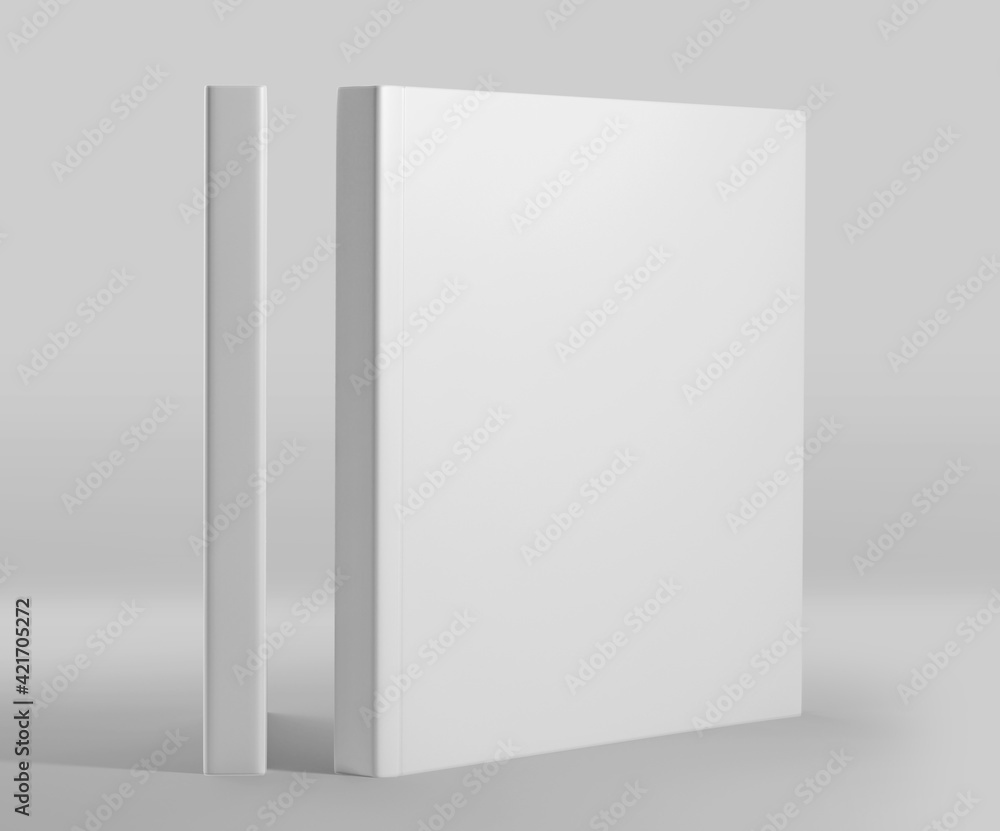 White Square Hard Cover Book Mockup, Magazine, Book, Booklet, Brochure, 3D Rendered on light gray background White Square Hard Cover Book Mockup, Magazine, Book, Booklet, Brochure, 3D Rendered on light gray background