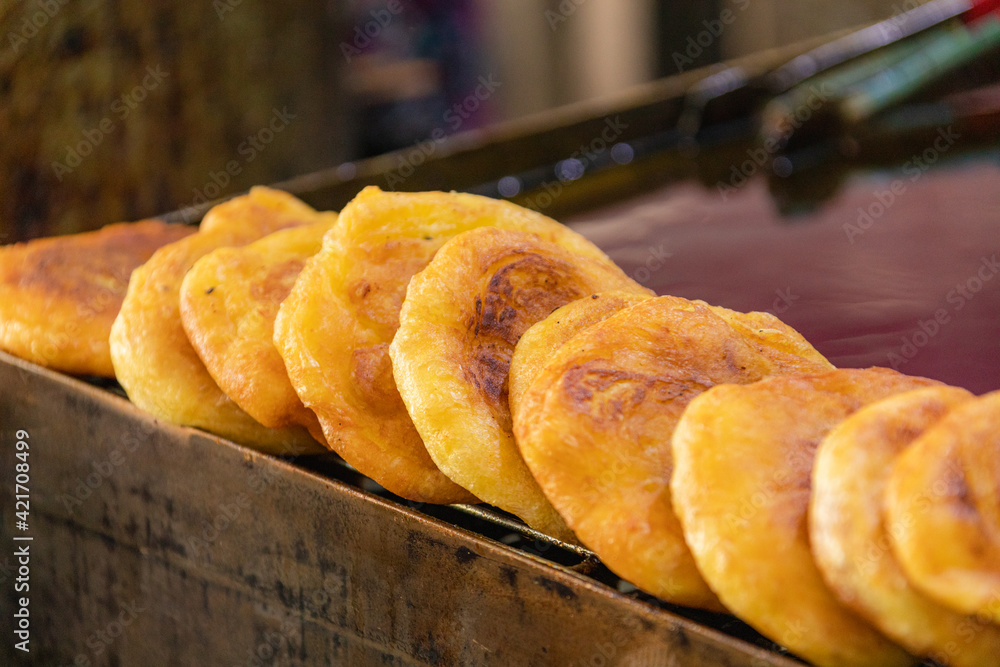 韓国のおやつホットク Stock Photo Adobe Stock
