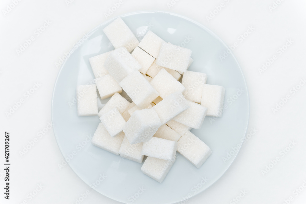 refined sugar on a plate calories sweets refined sugar on a plate calories sweets