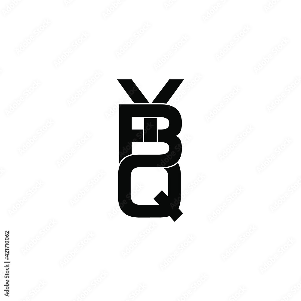 ybq letter original monogram logo design ybq letter original monogram logo design