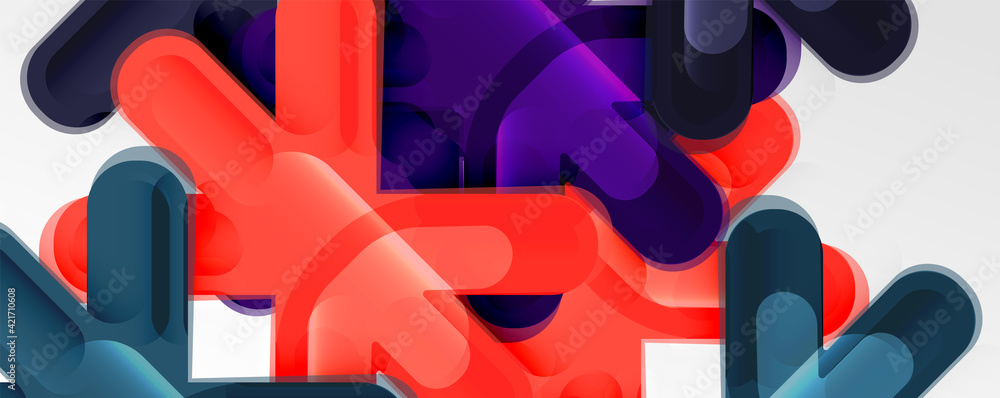 Abstract glossy crosses background for business or technology presentations, internet posters or web brochure covers Abstract glossy crosses background for business or technology presentations, internet posters or web brochure covers