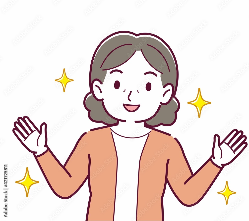 人物の正面 人物の正面