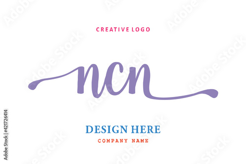 NCN lettering logo is simple, easy to understand and authoritative