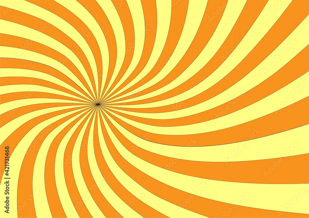 Obraz premium Abstract Bright Yellow Orange Background Vector EPS 10