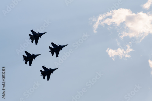 Fighter aircraft flight