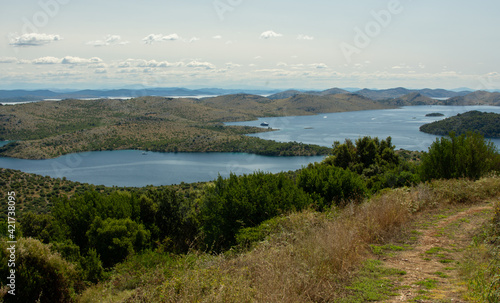 Telascica Nature Park. Horizontal photo, island Dugi otok