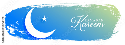 abstract ramadan kareem festival islamic banner