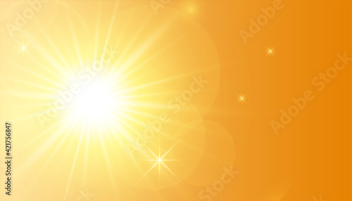abstract yellow glowing background design